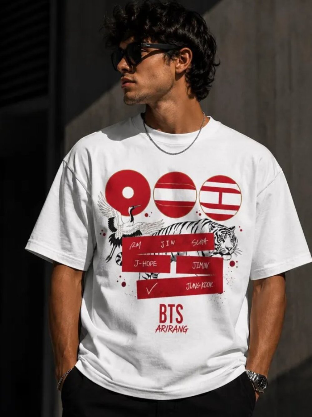 BTS Airrang Graphic T-shirt  K-pop Band Tee